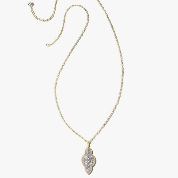 Kendra Scott Abbie long pendant NWT - Picture 7 of 13